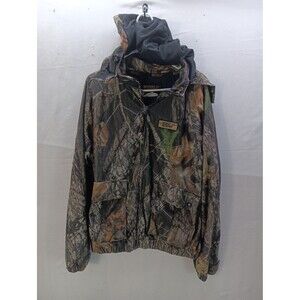 Scent Blocker Plus Mens XXL Advantage Timber Camo Hooded Hunting Jacket Full Zip